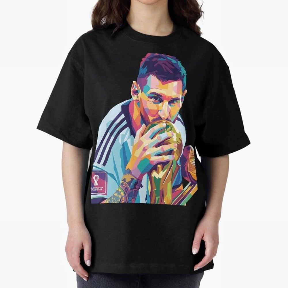 Messi Wpap Classic T-Shirt Bring Retro Soccer Energy to FIFA World Cup 2026 USA Canada Mexico for Fans of Cristiano Ronaldo, Haaland and CR7 and Spain and Netherlands, Bringing Game Day Rituals, Football Legends, Country Pride and the Road to the