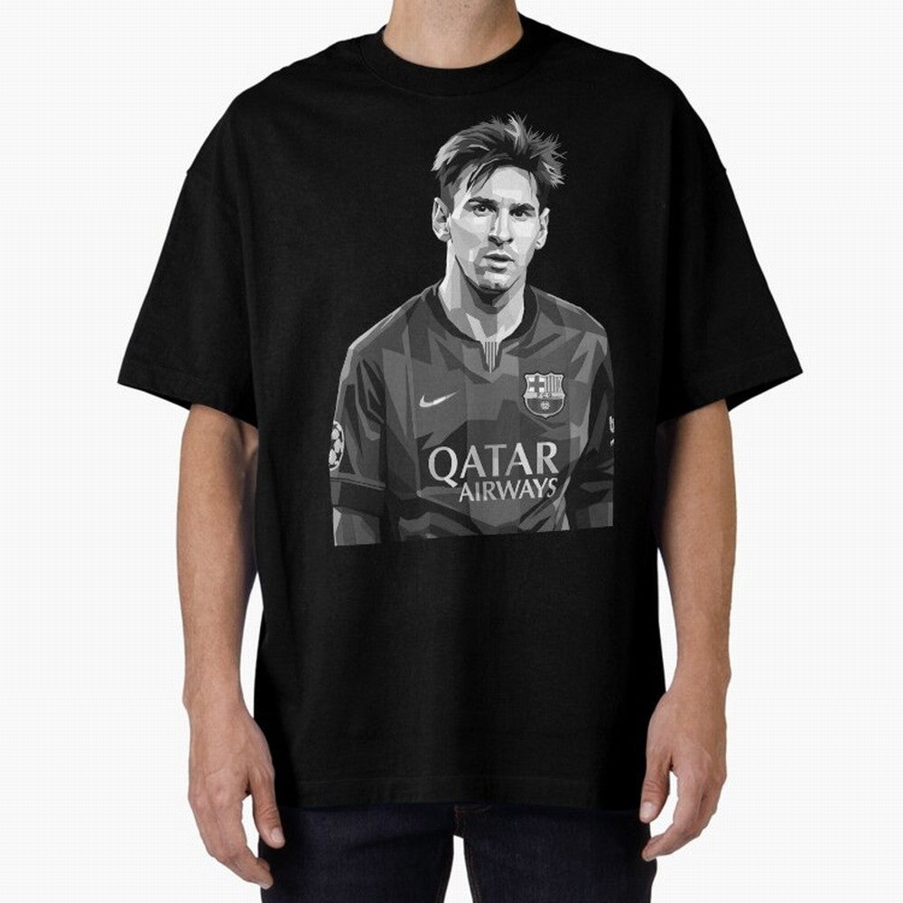 Messi grayscale Classic T-Shirt Celebrate National Team Dreams in FIFA World Cup 2026 USA Canada Mexico for Fans of CR7 and Messi and Spain, Bringing Sports Nostalgia, International Competition, Famous Players and Unforgettable Victories; Ideal for