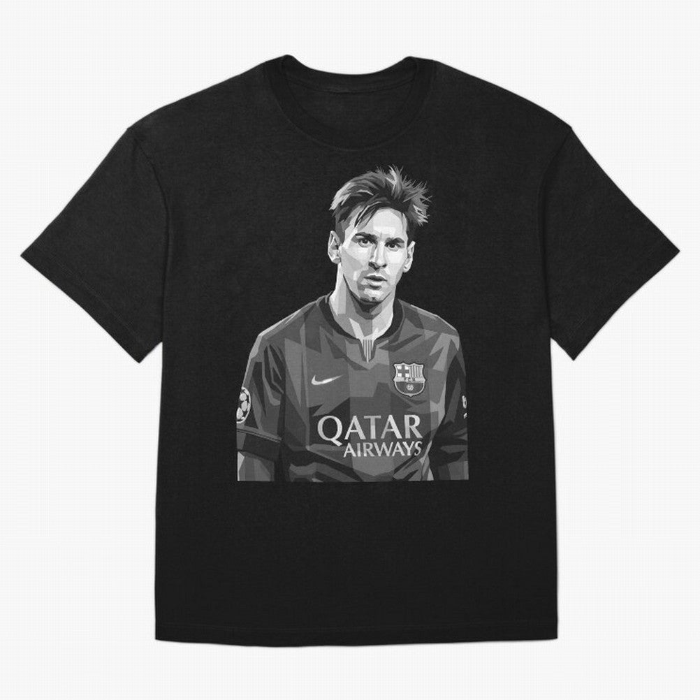 Messi grayscale Classic T-Shirt Celebrate National Team Dreams in FIFA World Cup 2026 USA Canada Mexico for Fans of CR7 and Messi and Spain, Bringing Sports Nostalgia, International Competition, Famous Players and Unforgettable Victories; Ideal for