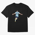 Lionel Messi minimalist illustration Classic T-Shirt Carry the Dream of FIFA World Cup 2026 USA Canada Mexico for Fans of Messi, Neymar and Mbappe and Netherlands, Bringing Football History, Final Match Energy, Crowd Noise and Once in a Lifetime