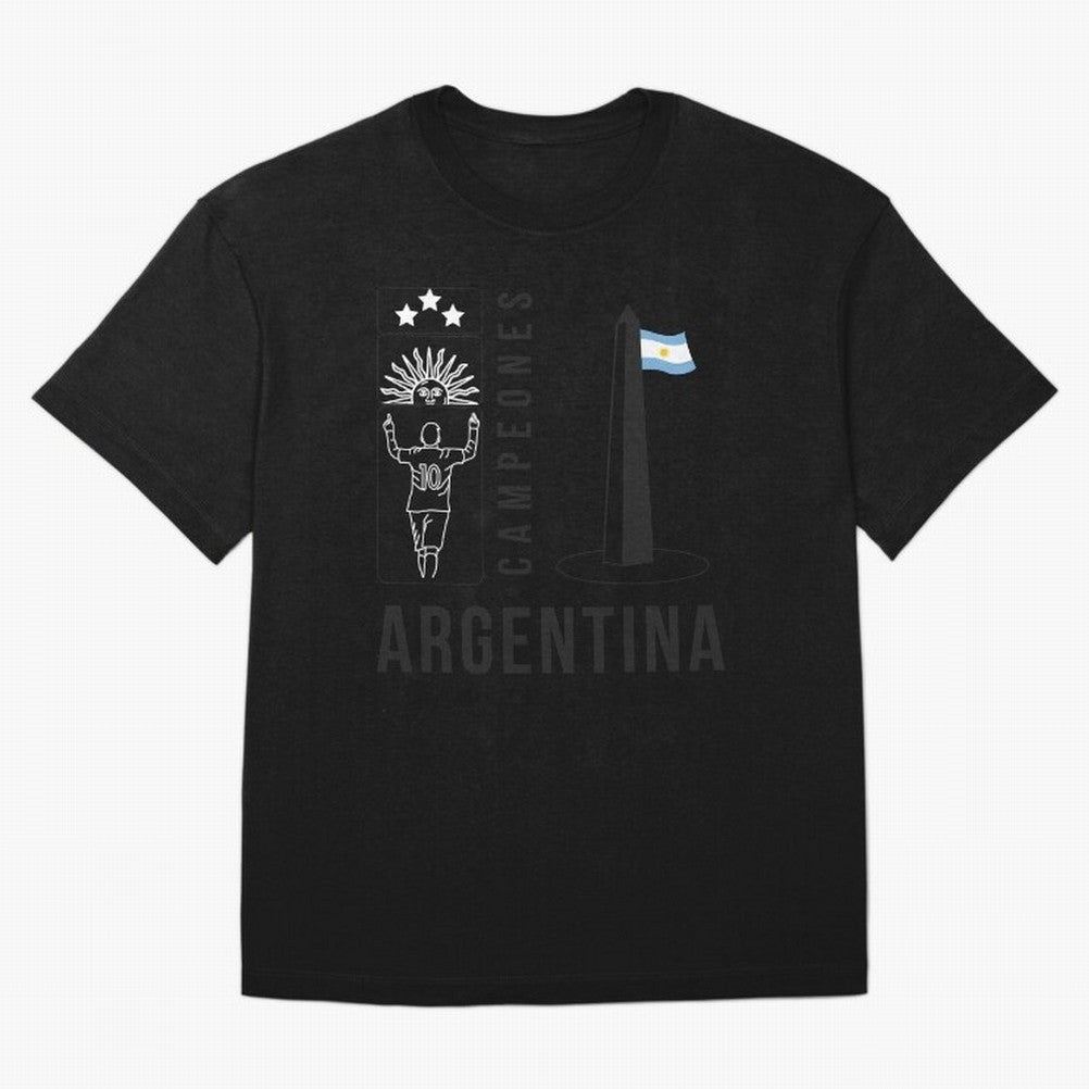 Argentina Campeon Classic T-Shirt Elevate FIFA World Cup 2026 Group Stage for Fans of Neymar, Haaland and Cristiano Ronaldo and Argentina and Brazil, Bringing Worldwide Fan Energy, Dramatic Goals, Stadium Lights and Championship Celebrations;