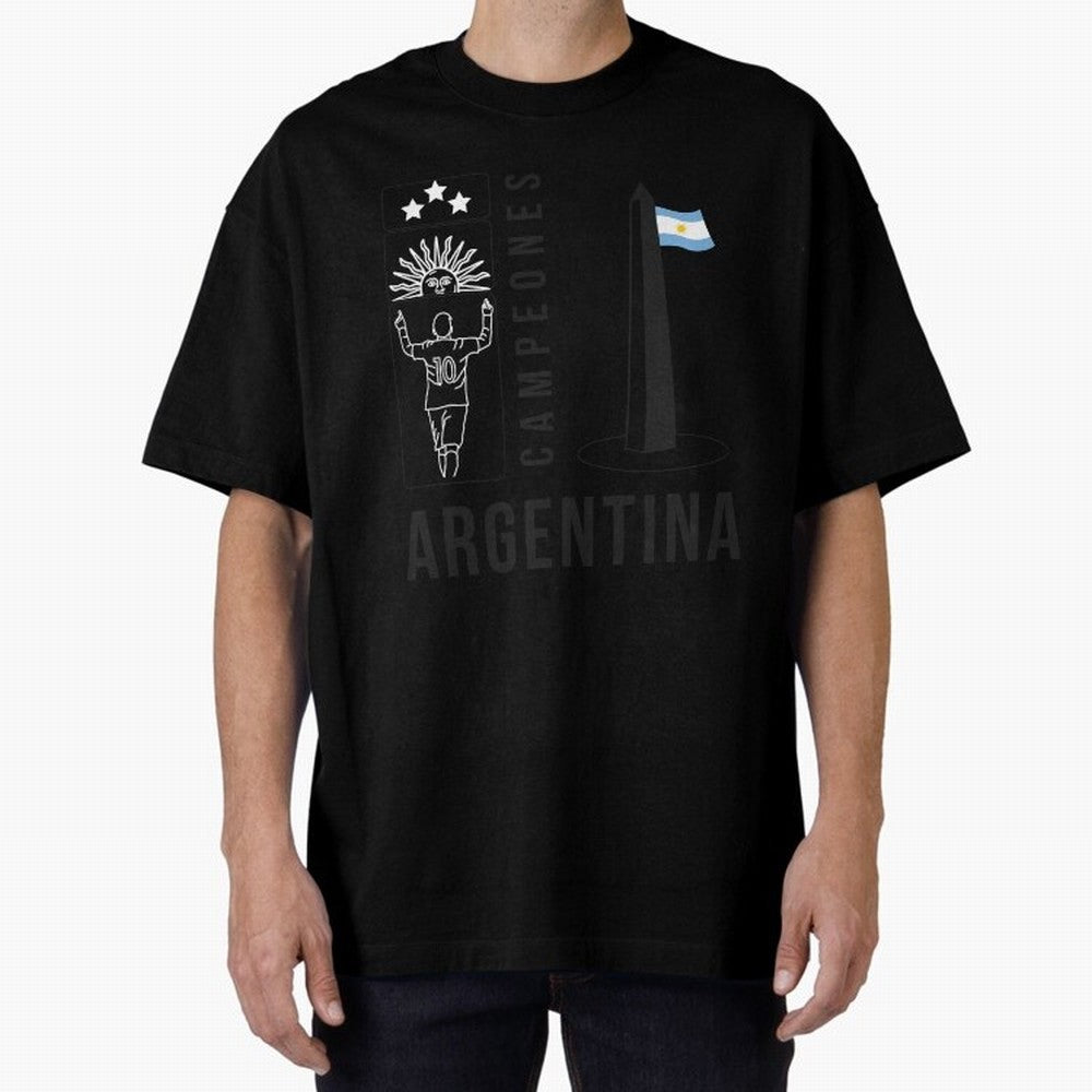 Argentina Campeon Classic T-Shirt Elevate FIFA World Cup 2026 Group Stage for Fans of Neymar, Haaland and Cristiano Ronaldo and Argentina and Brazil, Bringing Worldwide Fan Energy, Dramatic Goals, Stadium Lights and Championship Celebrations;