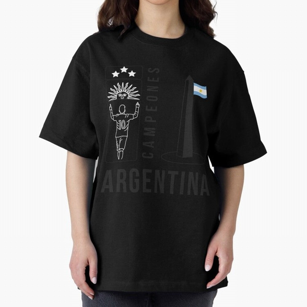 Argentina Campeon Classic T-Shirt Elevate FIFA World Cup 2026 Group Stage for Fans of Neymar, Haaland and Cristiano Ronaldo and Argentina and Brazil, Bringing Worldwide Fan Energy, Dramatic Goals, Stadium Lights and Championship Celebrations;