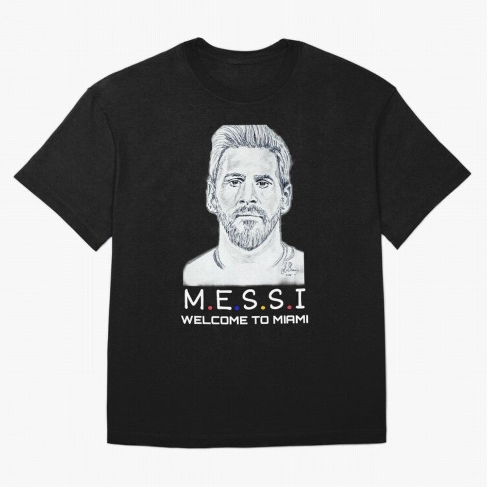 Lionel Messi, welcome to Miami Essential T-Shirt Celebrate Supporters United by FIFA World Cup 2026 USA Canada Mexico Spirit, Filled with Brazil, Portugal and Argentina, Mbappe, Supporter Pride, Iconic Celebrations, Legendary Names and Global Match