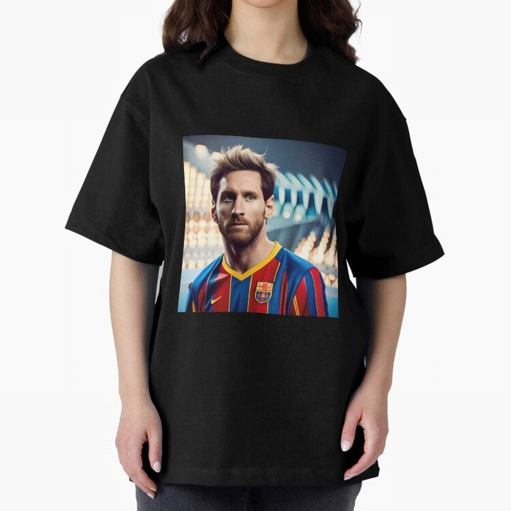 Messi Photo Realistic Paint Art Classic T-Shirt Join the Global Buzz around Global Football Passion for FIFA World Cup 2026 USA Canada Mexico, Centered on Cristiano Ronaldo, Haaland and CR7, France, Champion Mindset, Group Stage Buzz, Knockout
