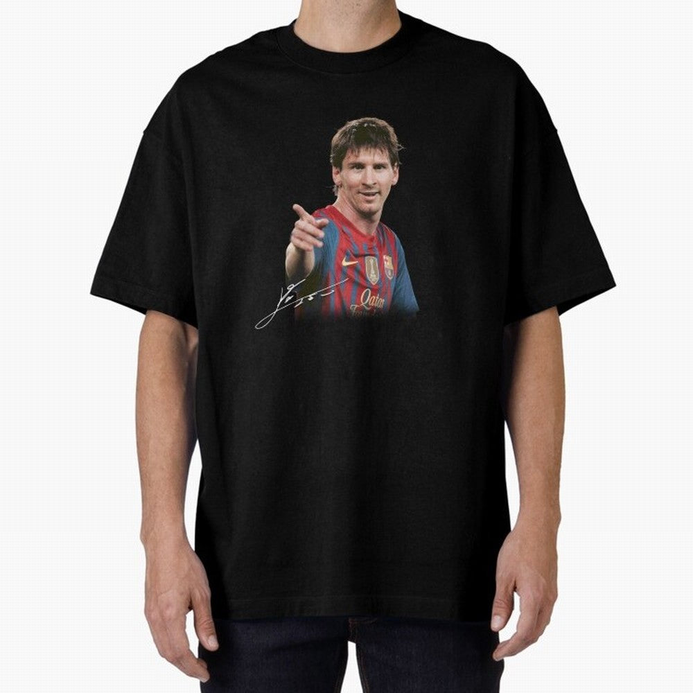 Messi T-Shirt ¡ª ¡°Young Messi¡± Graphic Tee Classic T-Shirt Honor the Football Icons of FIFA World Cup 2026 Group Stage Connected to Neymar, Haaland and Cristiano Ronaldo, Brazil, Portugal and Argentina Energy, Stadium Memories, Football Loyalty,
