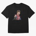 Messi T-Shirt ¡ª ¡°Young Messi¡± Graphic Tee Classic T-Shirt Honor the Football Icons of FIFA World Cup 2026 Group Stage Connected to Neymar, Haaland and Cristiano Ronaldo, Brazil, Portugal and Argentina Energy, Stadium Memories, Football Loyalty,