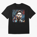Lionel Messi art Classic T-Shirt Feel the Roar of the FIFA World Cup 2026 Journey through Neymar, Haaland and Cristiano Ronaldo Highlights, Argentina and Brazil Pride, Fan Favorite Moments, National Team Passion, Big Match Drama and Soccer History;