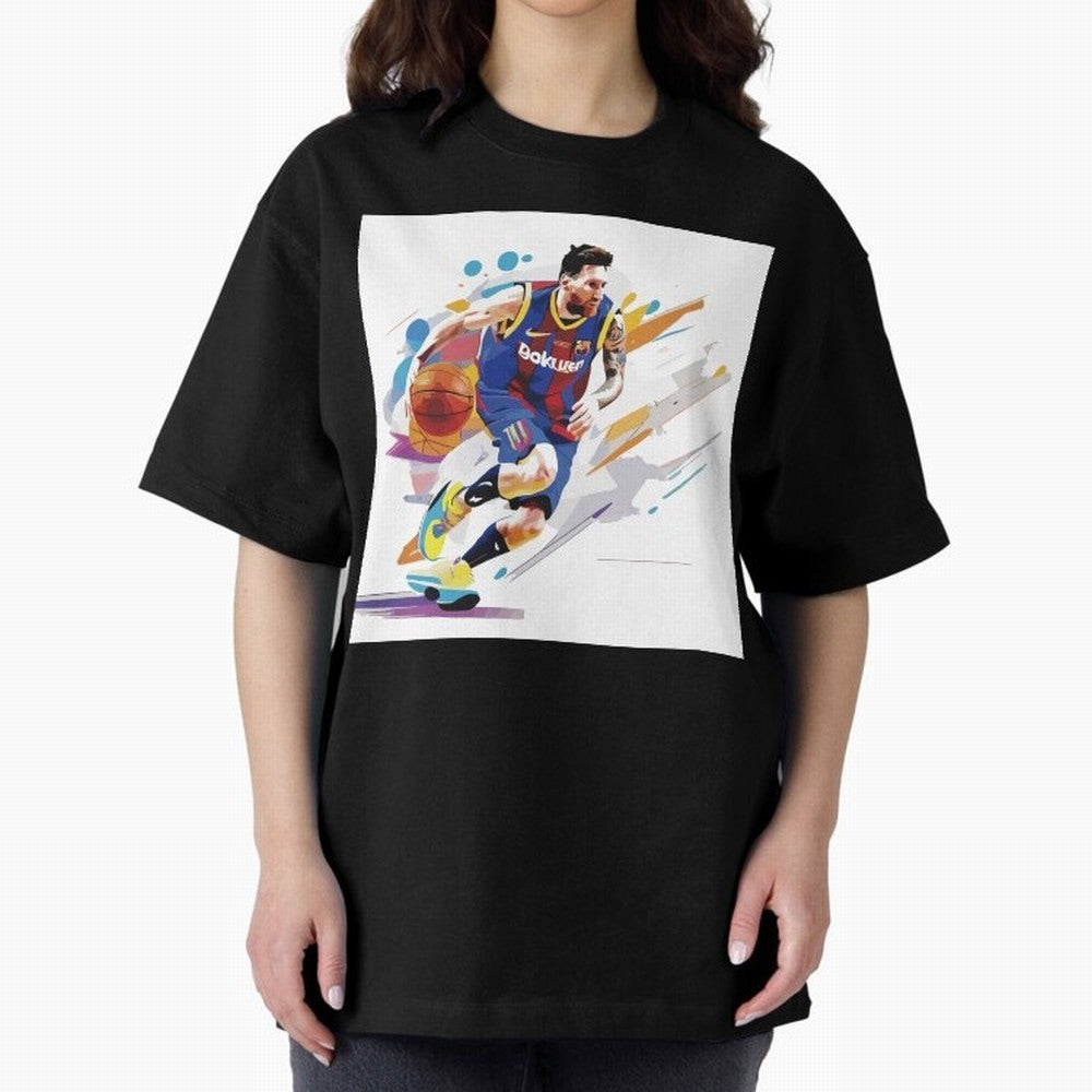 Leo Messi in basketball Classic T-Shirt Create FIFA World Cup 2026 Group Stage Spirit, Inspired by Portugal, Spain and Germany, Mbappe and Neymar, Sports Nostalgia, International Competition, Famous Players and Unforgettable Victories; Created for