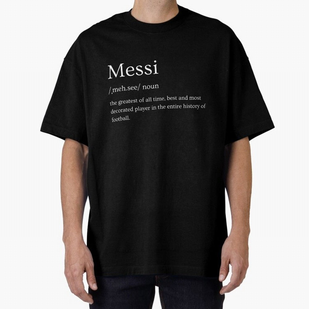 Definition of Messi Classic T-Shirt Keep Football History Alive during the FIFA World Cup 2026 USA Canada Mexico Journey through Neymar Highlights, France and Portugal Pride, Tournament Hype, Historic Matchups, Family Viewing Parties and Global