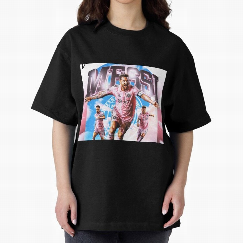 Inter Miami Messi Oversized T-Shirt Build FIFA World Cup 2026 Group Stage Centered on Cristiano Ronaldo, England and Germany Energy, Game Day Rituals, Football Legends, Country Pride and the Road to the Final; Made for Collectors Who Enjoy Iconic