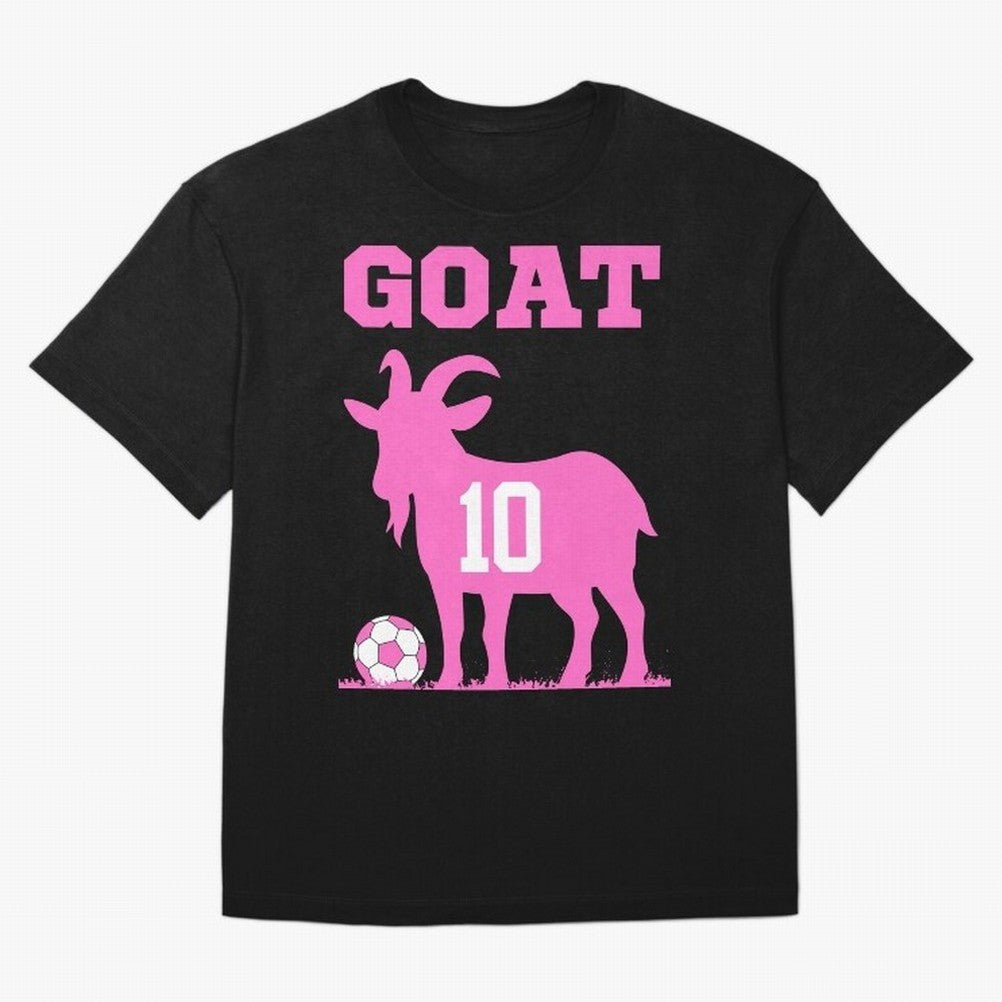 The Goat 10 Miami Champions Classic T-Shirt Make Every Kick Count in Match Day Hype around FIFA World Cup 2026 USA Canada Mexico, CR7 and Messi, Argentina, Vintage Soccer Flavor, Modern Football Stars, National Flags and Final Night Emotion;