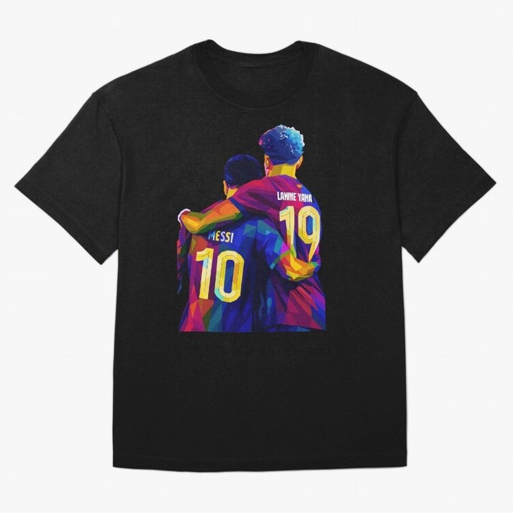 Lionel Messi and Foster child Wpap Art Classic T-Shirt Bring a Champion Mindset to Global Football Passion for FIFA World Cup 2026 Group Stage, Featuring Haaland and Mbappe, England, Game Day Rituals, Football Legends, Country Pride and the Road to