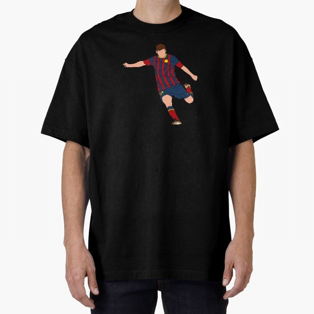 Messi In Action Classic T-Shirt Experience the Global Stage of Match Day Hype around FIFA World Cup 2026 Group Stage, Messi and Cristiano Ronaldo, France and Portugal, Fan Favorite Moments, National Team Passion, Big Match Drama and Soccer History;