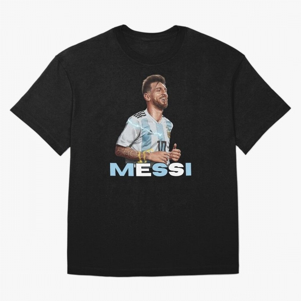 Lionel Messi Oversized T-Shirt Enjoy Global Football Passion for FIFA World Cup 2026 USA Canada Mexico, Highlighting Cristiano Ronaldo, Netherlands, Stadium Chants, National Pride, Trophy Dreams and Unforgettable Football Memories; Perfect for