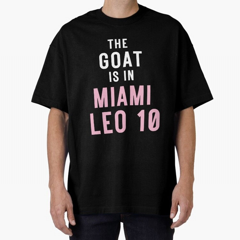 The Goat is in Miami - Leo 10 Essential T-Shirt Celebrate the Biggest Stage of the FIFA World Cup 2026 Journey through Mbappe Highlights, Brazil, Portugal and Argentina Pride, Stadium Chants, National Pride, Trophy Dreams and Unforgettable Football