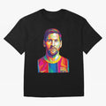 Messi wpap pop art Classic T-Shirt Represent FIFA World Cup 2026 USA Canada Mexico with Cristiano Ronaldo, Germany Energy, Football Festival Excitement, Trophy Ambitions, Country Rivalries and Star Player Buzz; Perfect for Supporters Who Want Bold