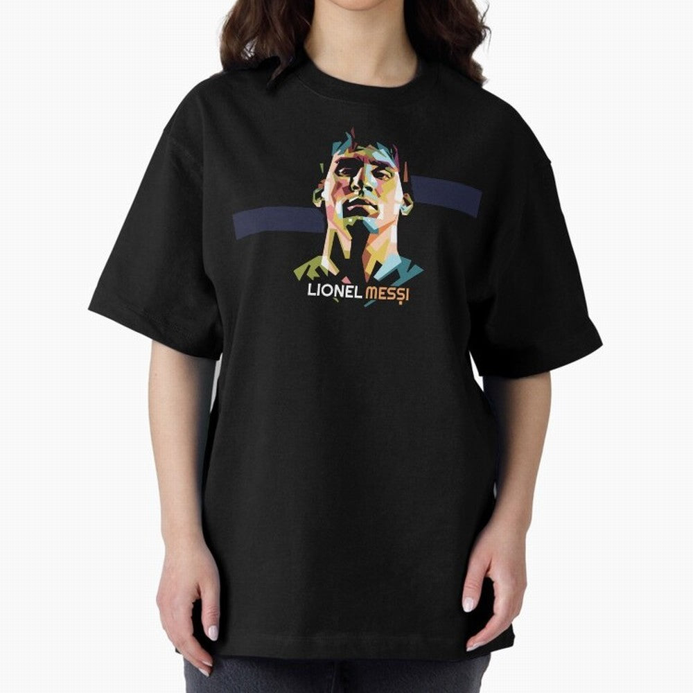 Lionel Messi Magic Oversized T-Shirt Make Memories around Global Football Passion for FIFA World Cup 2026, Made for CR7, Netherlands, Game Day Rituals, Football Legends, Country Pride and the Road to the Final; Created for Match Day Parties, Soccer