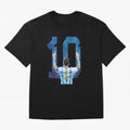 Messi 10 Argentina Oversized T-Shirt Celebrate the Next Chapter of FIFA World Cup 2026 for Fans of Haaland and Mbappe and France and Portugal, Bringing Champion Mindset, Group Stage Buzz, Knockout Tension and Passionate Fan Culture; Great for