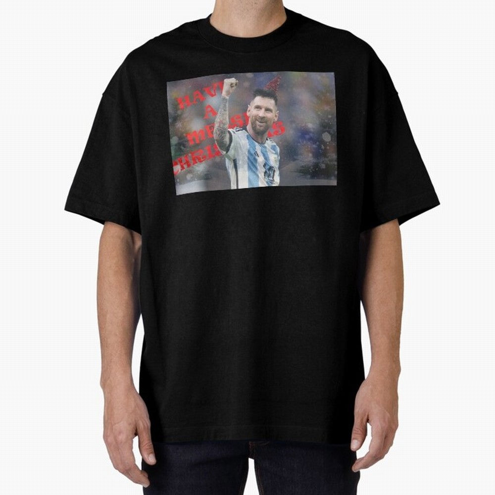 Have a Messi Christmas Classic T-Shirt Honor the FIFA World Cup 2026 Journey through Haaland and Mbappe Highlights, Brazil, Portugal and Argentina Pride, Vintage Soccer Flavor, Modern Football Stars, National Flags and Final Night Emotion; Great