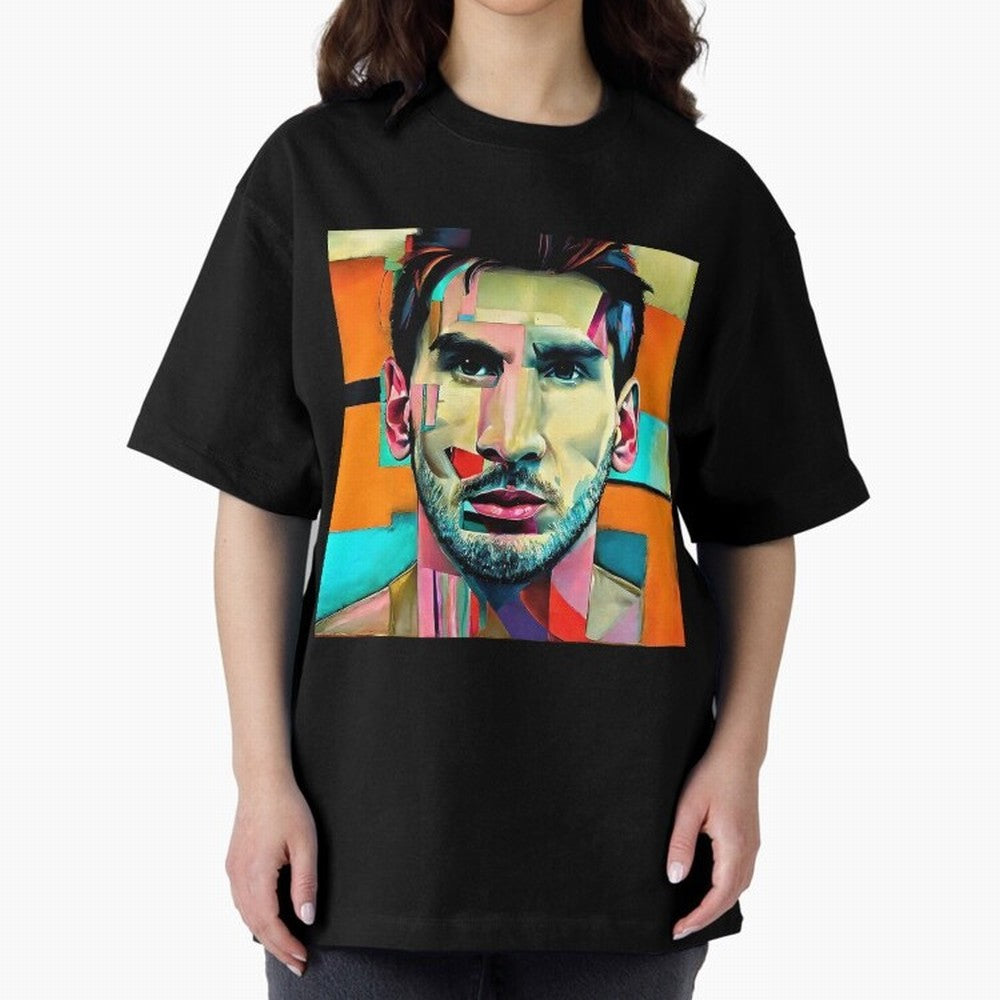 Messi on modern art Classic T-Shirt Celebrate Fan Favorites in the FIFA World Cup 2026 Group Stage Journey through Haaland Highlights, Brazil, Portugal and Argentina Pride, Classic Soccer Heritage, Championship Pressure, Fan Loyalty and