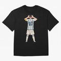 Lionel Messi Oversized T-Shirt Celebrate the Stars of FIFA World Cup 2026 Group Stage for Fans of CR7 and Brazil, Portugal and Argentina, Bringing Football History, Final Match Energy, Crowd Noise and Once in a Lifetime Moments; Ideal for Fans Who