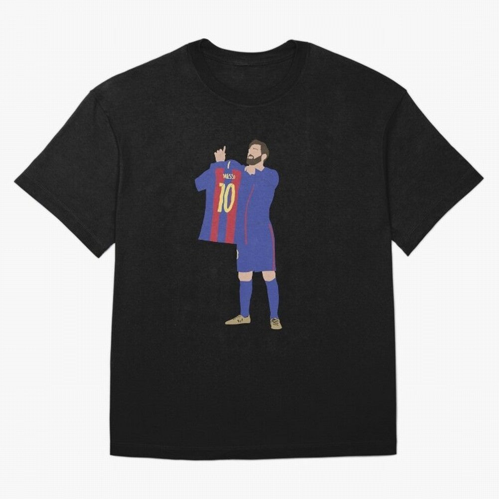 Messi minimalist design Oversized T-Shirt Turn Up for FIFA World Cup 2026 Highlighting Mbappe, Spain Energy, Tournament Hype, Historic Matchups, Family Viewing Parties and Global Sports Pride; Created for Match Day Parties, Soccer Gifts, Fan