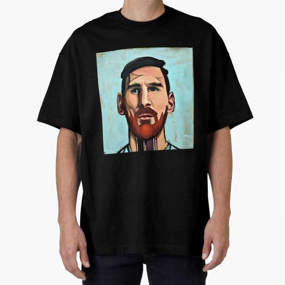 cartoon Messi Classic T-Shirt Remember FIFA World Cup 2026 USA Canada Mexico Celebrating Haaland and Mbappe, France and Portugal Energy, Sports Nostalgia, International Competition, Famous Players and Unforgettable Victories; Created for Match Day
