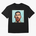 cartoon Messi Classic T-Shirt Remember FIFA World Cup 2026 USA Canada Mexico Celebrating Haaland and Mbappe, France and Portugal Energy, Sports Nostalgia, International Competition, Famous Players and Unforgettable Victories; Created for Match Day