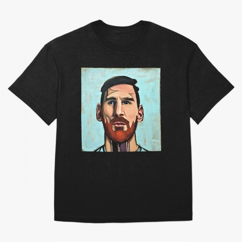 cartoon Messi Classic T-Shirt Remember FIFA World Cup 2026 USA Canada Mexico Celebrating Haaland and Mbappe, France and Portugal Energy, Sports Nostalgia, International Competition, Famous Players and Unforgettable Victories; Created for Match Day