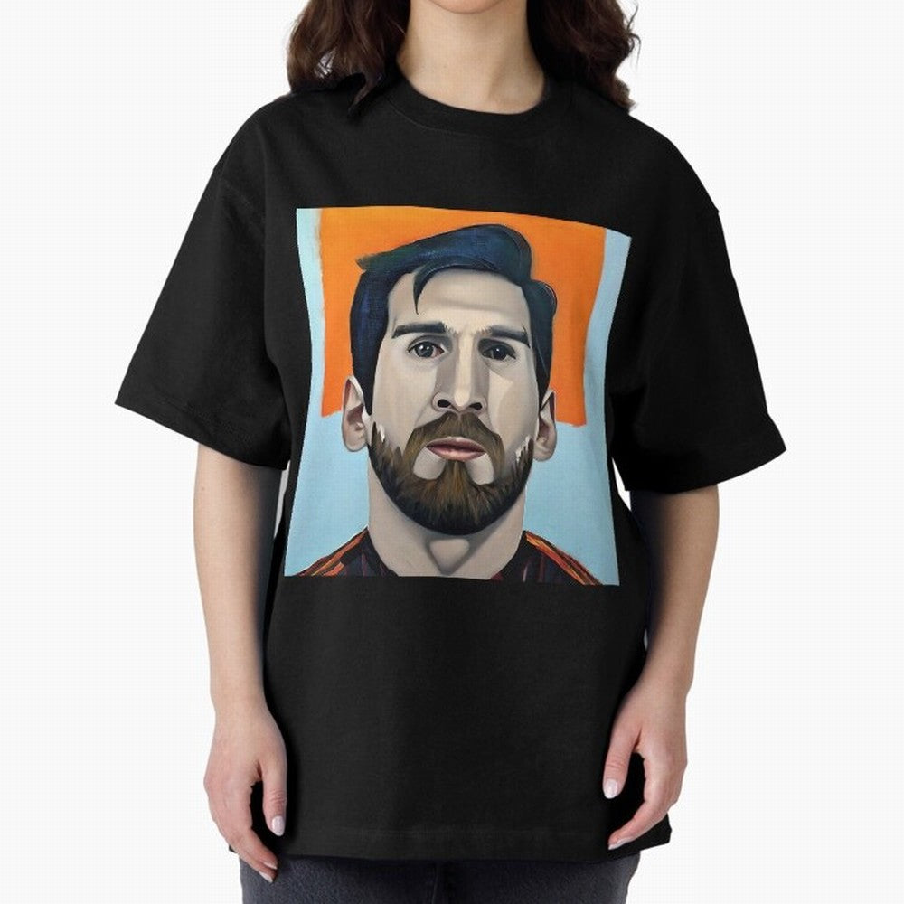 portrait of Messi with beard Classic T-Shirt Enjoy FIFA World Cup 2026 Group Stage Driven by Messi, Neymar and Mbappe, France Energy, Classic Soccer Heritage, Championship Pressure, Fan Loyalty and International Pride; Perfect for Supporters Who