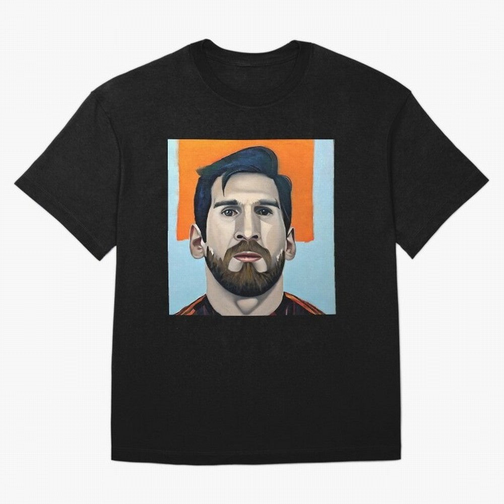 portrait of Messi with beard Classic T-Shirt Enjoy FIFA World Cup 2026 Group Stage Driven by Messi, Neymar and Mbappe, France Energy, Classic Soccer Heritage, Championship Pressure, Fan Loyalty and International Pride; Perfect for Supporters Who