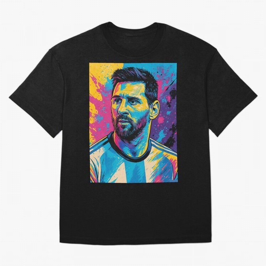 MiaMessi Premium Classic T-Shirt Capture Stadium Memories from FIFA World Cup 2026 USA Canada Mexico for Fans of Messi and Cristiano Ronaldo and England, Bringing Supporter Pride, Iconic Celebrations, Legendary Names and Global Match Day Energy;