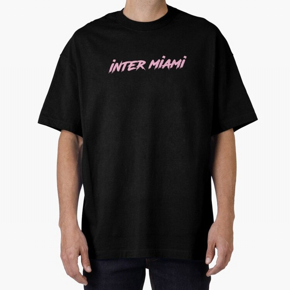 inter miami Oversized T-Shirt Share Global Football Passion for FIFA World Cup 2026 USA Canada Mexico, Featuring Neymar, Netherlands, Football History, Final Match Energy, Crowd Noise and Once in a Lifetime Moments; Perfect for People Who Love