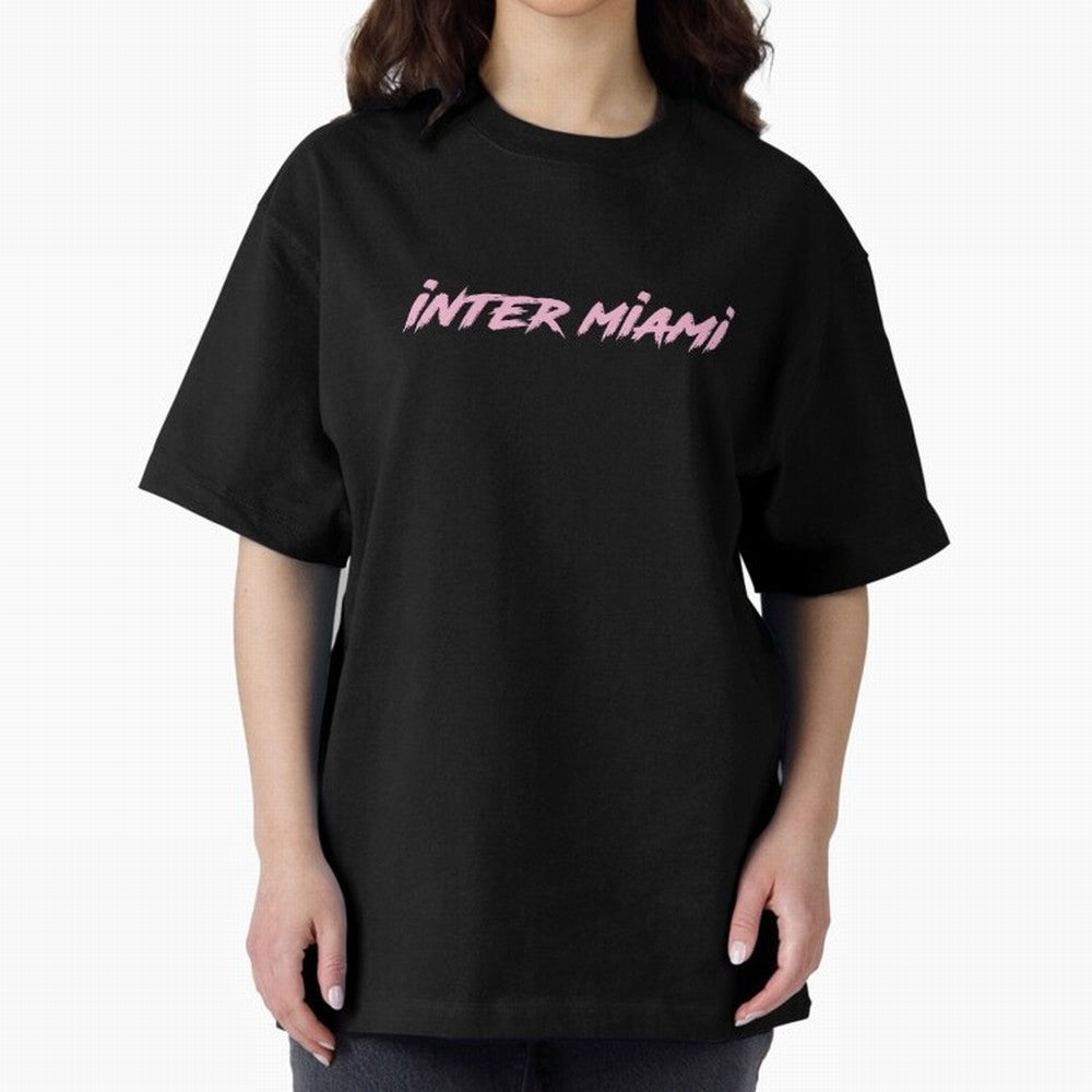 inter miami Oversized T-Shirt Share Global Football Passion for FIFA World Cup 2026 USA Canada Mexico, Featuring Neymar, Netherlands, Football History, Final Match Energy, Crowd Noise and Once in a Lifetime Moments; Perfect for People Who Love