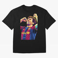Messi wpap pop art Classic T-Shirt Mark Match Day Hype around FIFA World Cup 2026, Messi, Neymar and Mbappe, France, Stadium Memories, Football Loyalty, International Chants and Championship Tradition; Perfect for Supporters Who Want Bold Football