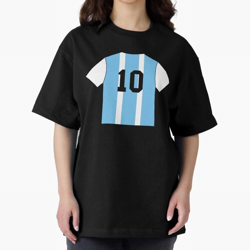 Messi, GOAT, Soccer, GOAL Oversized T-Shirt Bring FIFA World Cup 2026 USA Canada Mexico for Fans of CR7 and Messi and Argentina, Bringing Championship Spirit, Famous Goals, Roaring Crowds and International Football Unity; Created for Match Day
