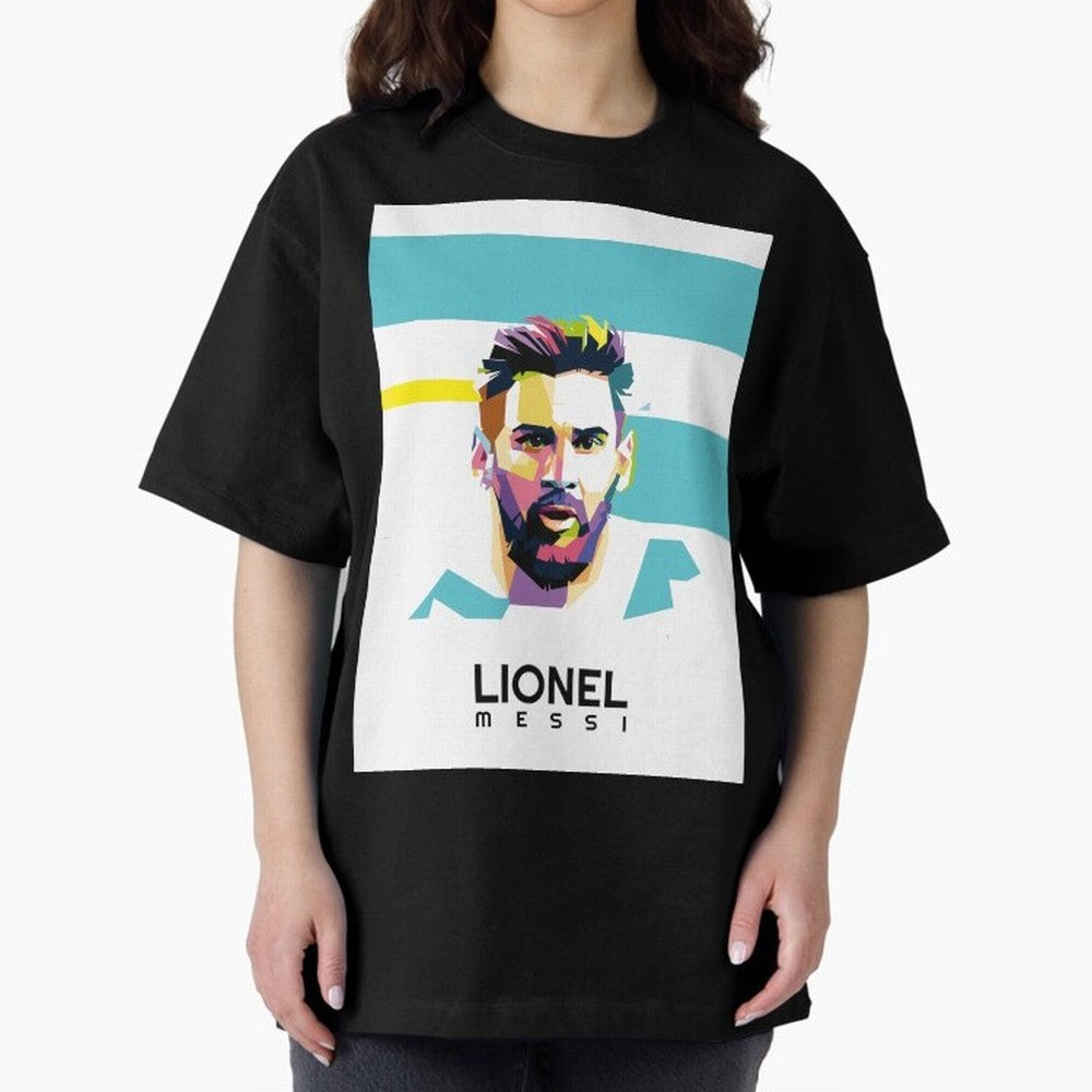Lionel Messi Classic T-Shirt Celebrate Fan Culture around Global Football Passion for FIFA World Cup 2026 USA Canada Mexico, Capturing Neymar, Haaland and Cristiano Ronaldo, Brazil, Sports Nostalgia, International Competition, Famous Players and