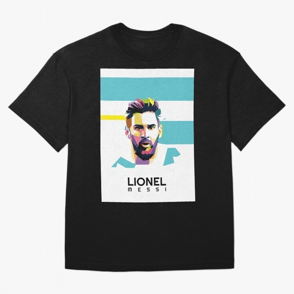 Lionel Messi Classic T-Shirt Celebrate Fan Culture around Global Football Passion for FIFA World Cup 2026 USA Canada Mexico, Capturing Neymar, Haaland and Cristiano Ronaldo, Brazil, Sports Nostalgia, International Competition, Famous Players and
