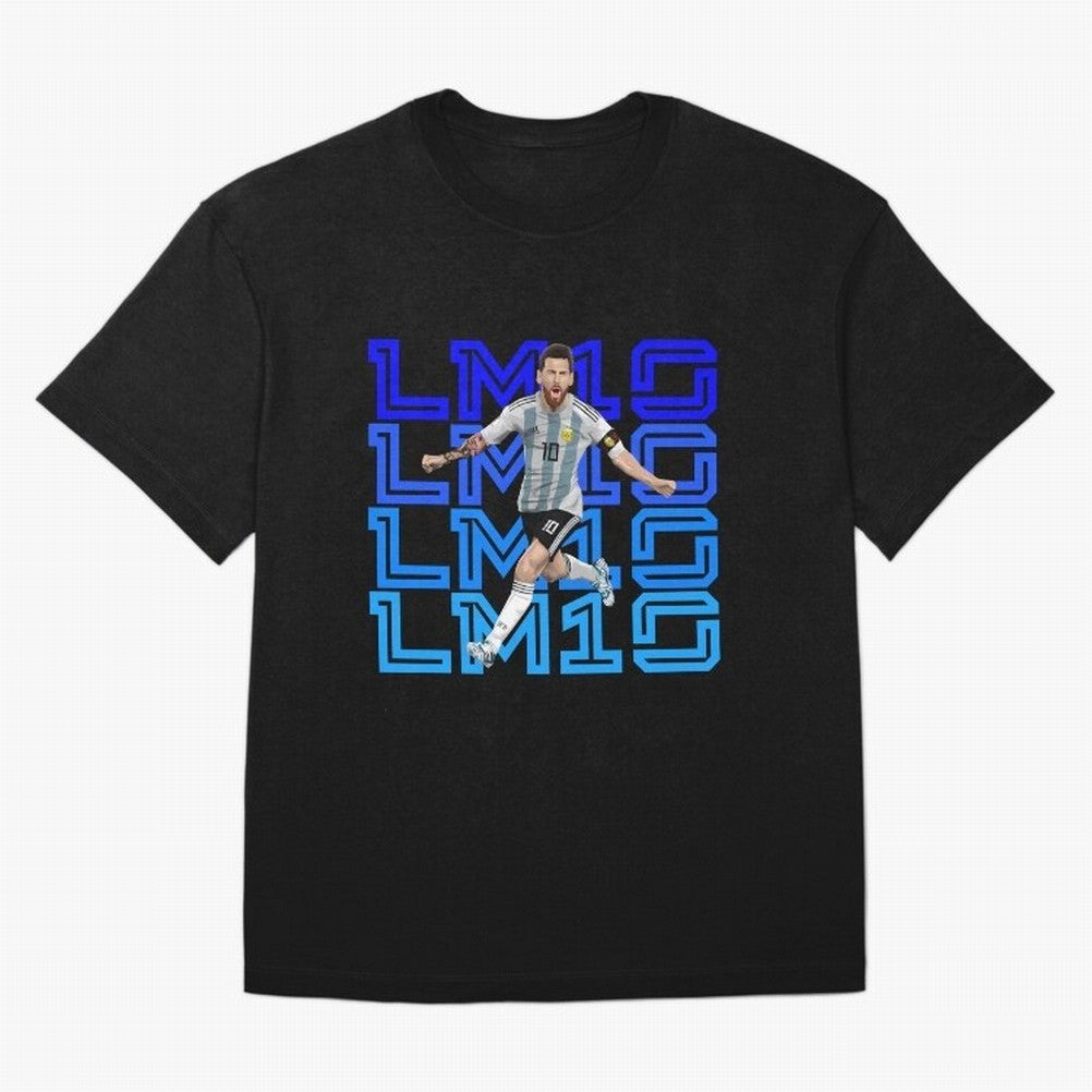 Lionel Messi 10 Oversized T-Shirt Feel the Trophy Chase of Global Football Passion for FIFA World Cup 2026, Filled with Haaland and Mbappe, Spain, Stadium Chants, National Pride, Trophy Dreams and Unforgettable Football Memories; Created for Match