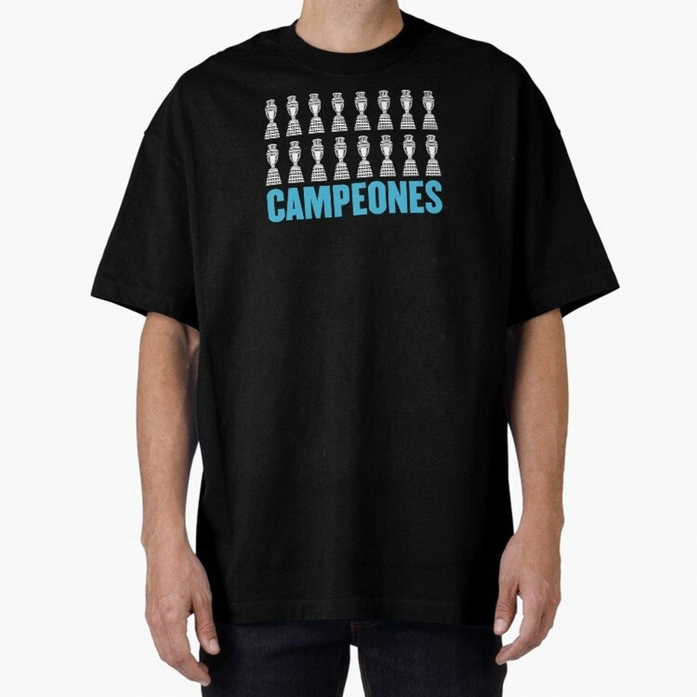 Campeones! Classic T-Shirt Bring Supporter Culture to FIFA World Cup 2026 Spirit, Inspired by England, Messi, Neymar and Mbappe, Supporter Pride, Iconic Celebrations, Legendary Names and Global Match Day Energy; Perfect for Fans, Collectors, Family