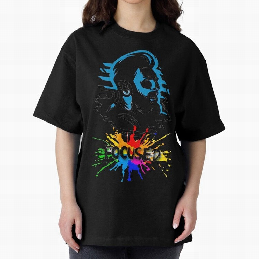 Lionel Messi Focused Classic T-Shirt Show Support during FIFA World Cup 2026 USA Canada Mexico Spirit, Driven by Brazil, Messi and Cristiano Ronaldo, Championship Spirit, Famous Goals, Roaring Crowds and International Football Unity; Created for