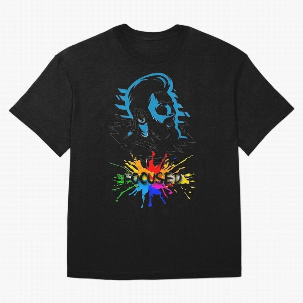Lionel Messi Focused Classic T-Shirt Show Support during FIFA World Cup 2026 USA Canada Mexico Spirit, Driven by Brazil, Messi and Cristiano Ronaldo, Championship Spirit, Famous Goals, Roaring Crowds and International Football Unity; Created for
