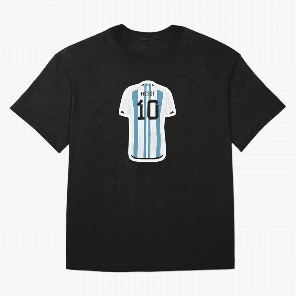 Messi Jersey Oversized T-Shirt Feel International Energy from Match Day Hype around FIFA World Cup 2026 USA Canada Mexico, Haaland, Germany, Goal Celebration Energy, Supporter Heritage, Football Icons and Worldwide Tournament Joy; Ideal for