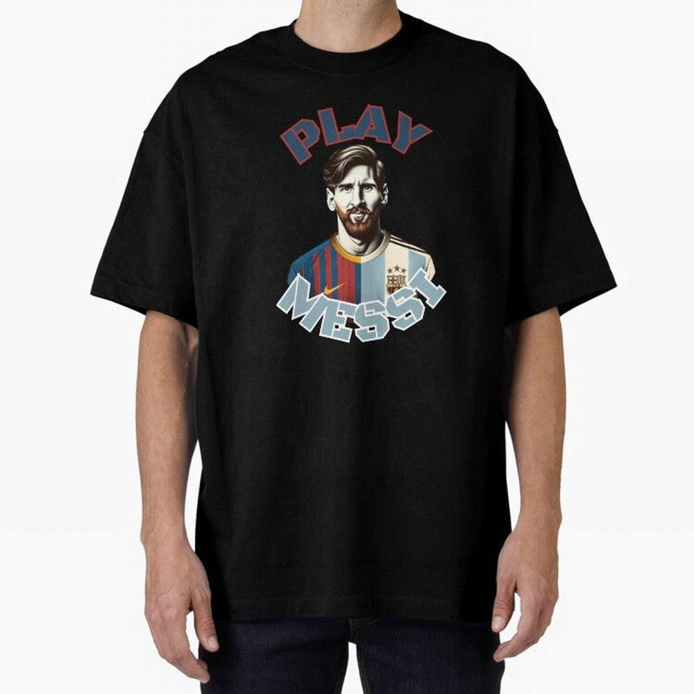 Play Messi Classic T-Shirt Bring Trophy Dreams to Global Football Passion for FIFA World Cup 2026 Group Stage, Driven by Cristiano Ronaldo, France and Portugal, Soccer Culture, Superstar Moments, National Team Dreams and Competitive Fire; Ideal for