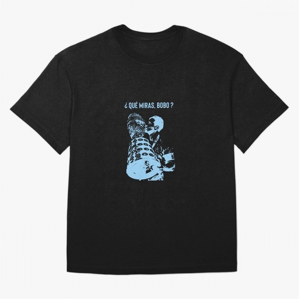 ?Que miras bobo? Oversized T-Shirt Elevate FIFA World Cup 2026 USA Canada Mexico Spirit, Connected to Portugal, Messi, Neymar and Mbappe, Fan Favorite Moments, National Team Passion, Big Match Drama and Soccer History; Perfect for Supporters Who