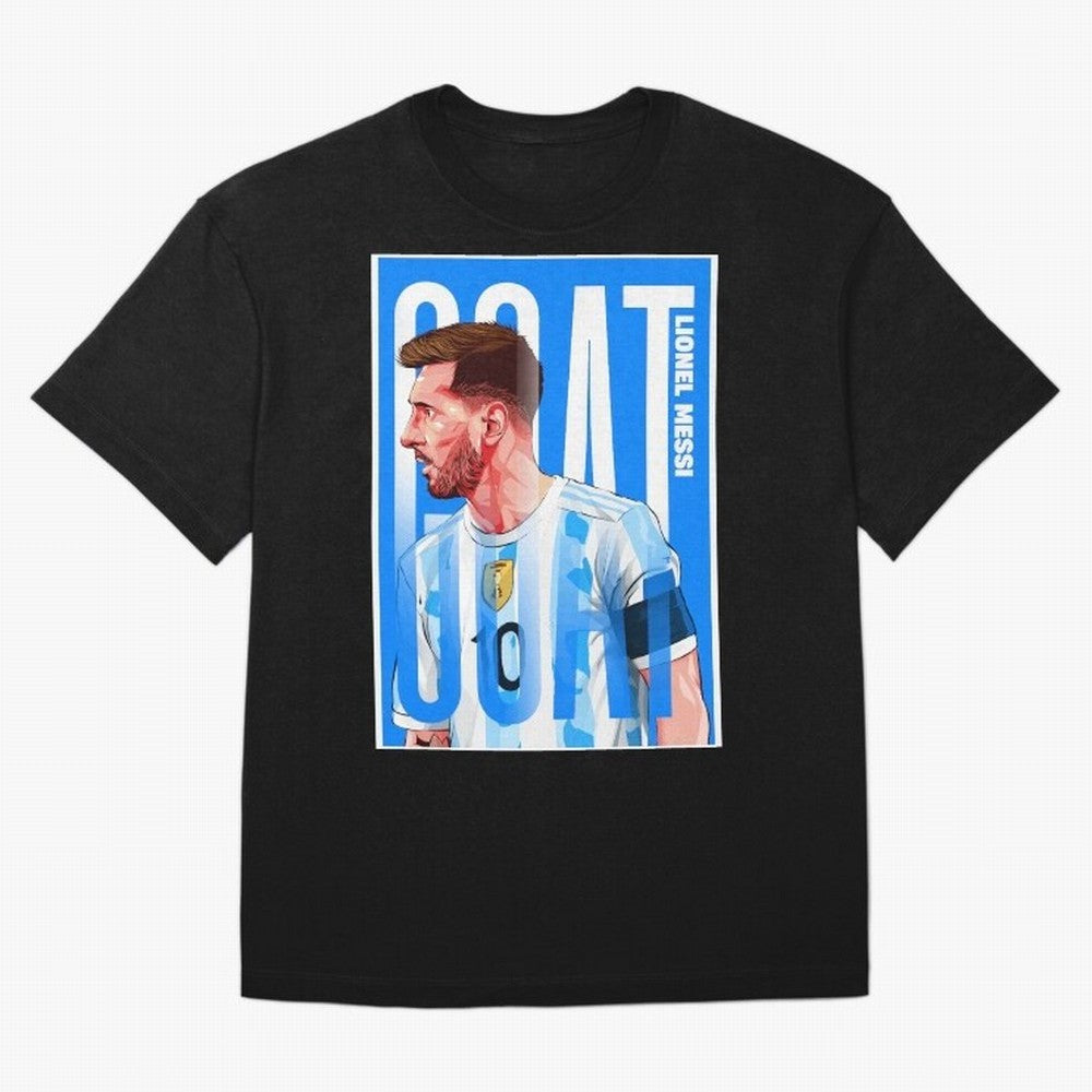 Messi The GOAT Classic T-Shirt Relive FIFA World Cup 2026 USA Canada Mexico for Fans of Mbappe and Neymar and Brazil, Portugal and Argentina, Bringing Goal Celebration Energy, Supporter Heritage, Football Icons and Worldwide Tournament Joy; Ideal