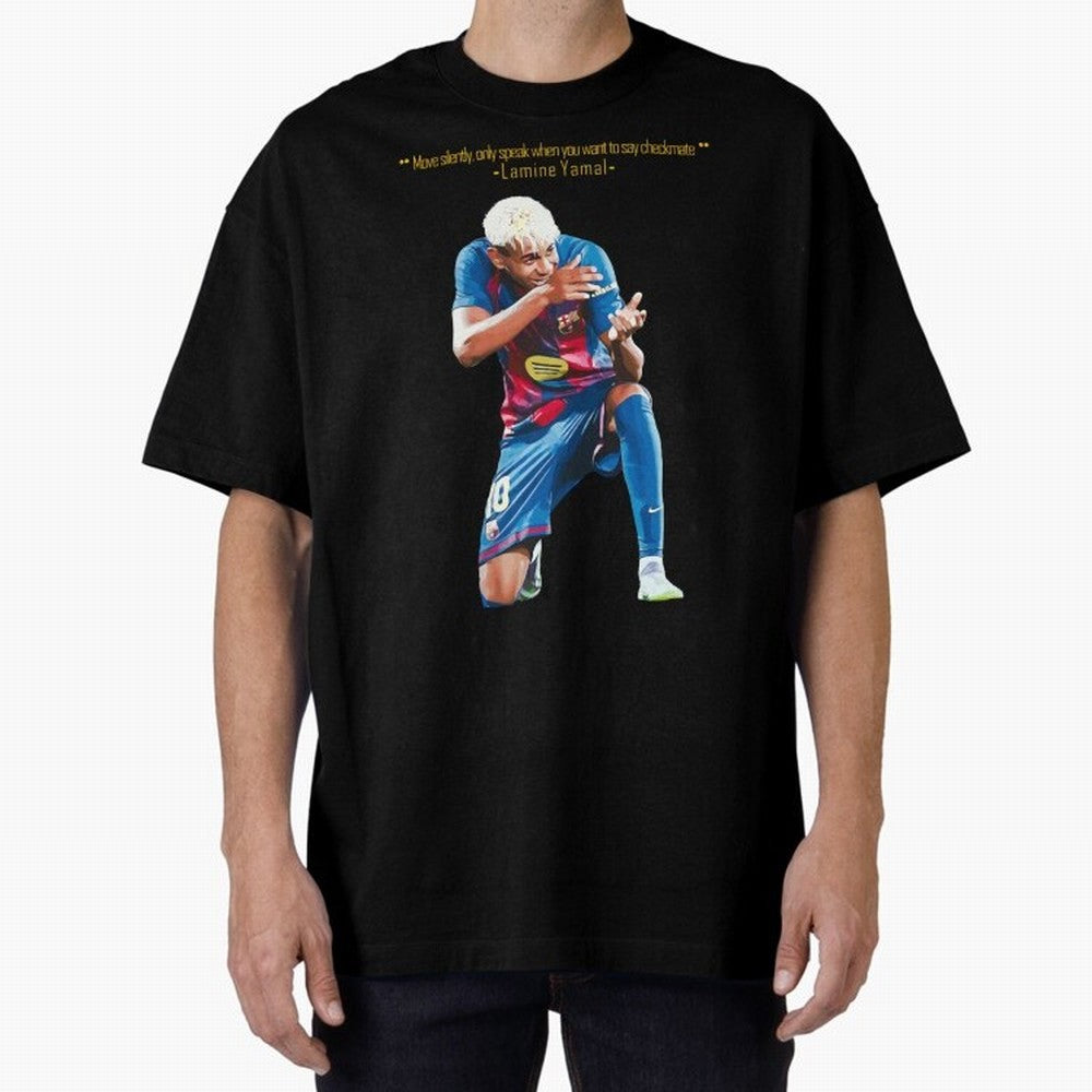 Move Silently Only Speak When You Want To Say Checkmate Lamine Yamal Classic T-Shirt Honor Champions and Dreams in FIFA World Cup 2026 Group Stage Spirit, Centered on Germany, CR7 and Messi, Champion Mindset, Group Stage Buzz, Knockout Tension and
