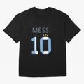 Messi argentina number 10 with 3 stars ver 1 Classic T-Shirt Get Ready for the FIFA World Cup 2026 Journey through Mbappe and Neymar Highlights, Brazil, Portugal and Argentina Pride, Football History, Final Match Energy, Crowd Noise and Once in a