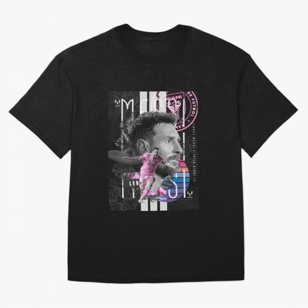 Messi Pop Art Portrait Classic T-Shirt Bring Legendary Rivalry Energy to FIFA World Cup 2026 for Fans of Messi and France and Portugal, Bringing Global Supporter Spirit, Legendary Goals, National Colors and Tournament Celebration; Ideal for